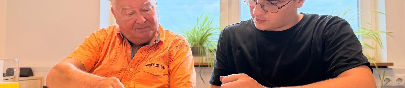 AZUBI UND AUSBILDER 30 JAHRE SPÄTER :-)