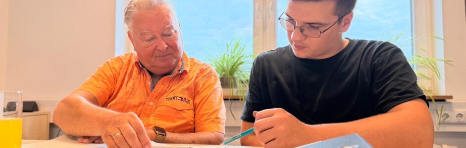 AZUBI UND AUSBILDER 30 JAHRE SPÄTER :-)
