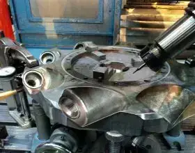 5-axis machining of airtrax vehicle