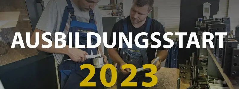 AUSBILDUNGSSTART 2023