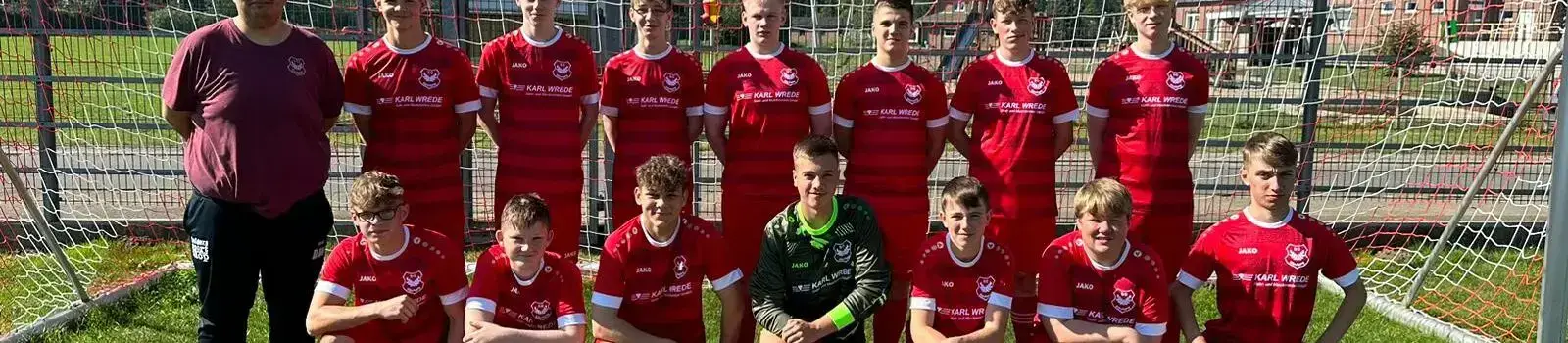 TRIKOTS FÜR DIE FUSSBALL-B-JUGEND DER SG KLEVHANG