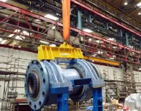 Transportgestell Rotorwellenbaugruppe 5/6 MW