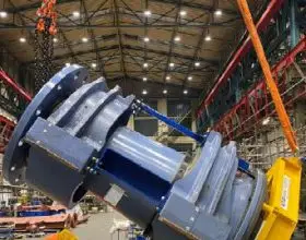 Kipprahmen Rotorwellenbaugruppe 5/6 MW