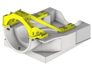 CAD-Modell Montagezustand