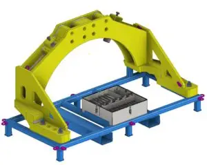 CAD-Modell Transport Brücke
