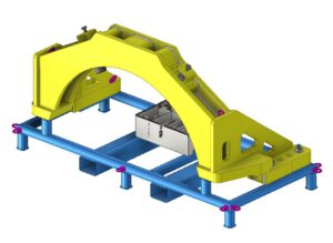 CAD-Modell Transport Brücke