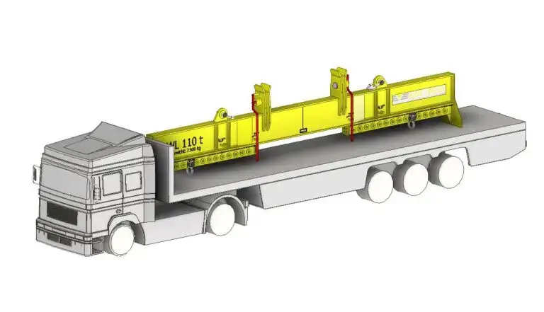 CAD - ISO LKW Balkentraverse