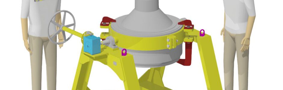 PRAXISBEISPIEL: DREHGESTELL FÜR SEPERATOR