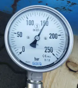 Druckprobe 150 bar
