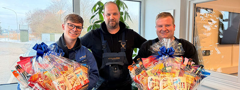 HERZLICHEN GLÜCKWUNSCH, SVEN UND OLE!