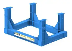 CAD-Modell Offshore-Transportrahmen
