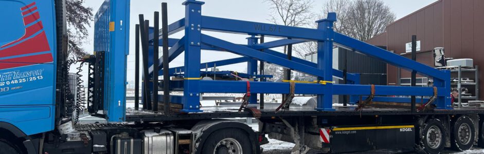 PRAXISBEISPIEL WINDENERGIE: DE-/MONTAGEGESTELL FÜR LAGERTAUSCH VON GENERATOREN