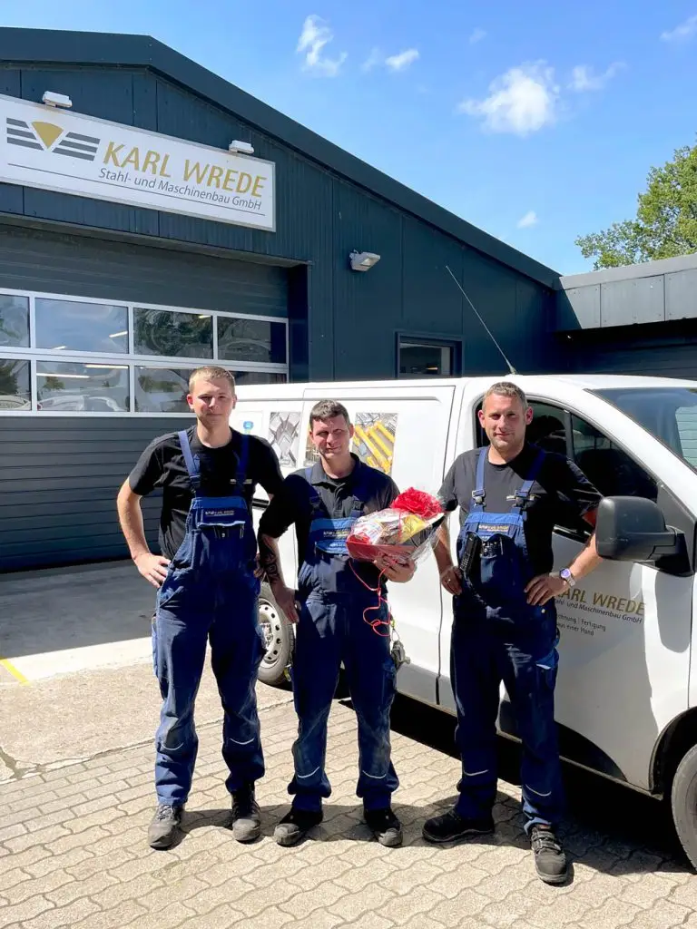 Björn und sein Team