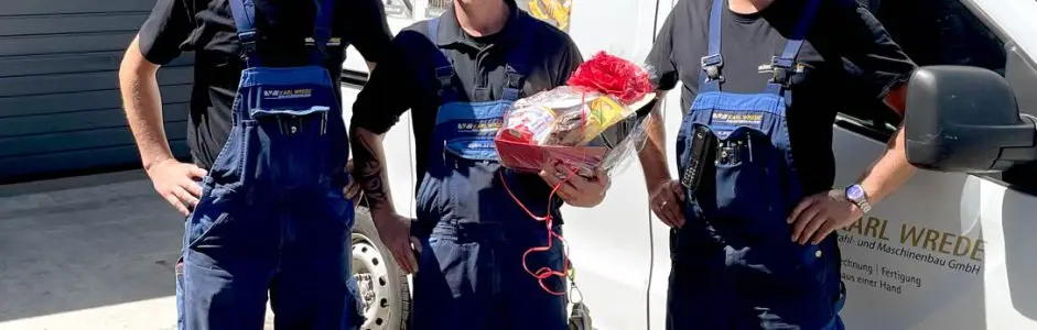 Björn feiert sein 15-jähriges Betriebsjubiläum!