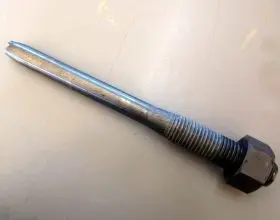 damage - demolished expansion bolt