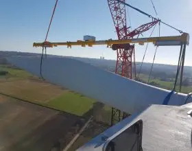 remote-controlled single blade installation