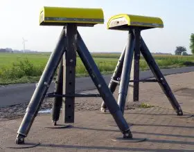 rotor blade deposition rack 5 MW