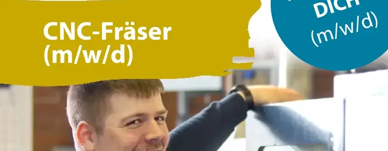 CNC-FRÄSER GESUCHT!