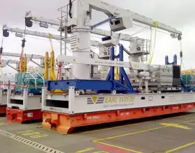 offshore transport frame